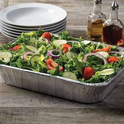 A huge house salad for the whole family
